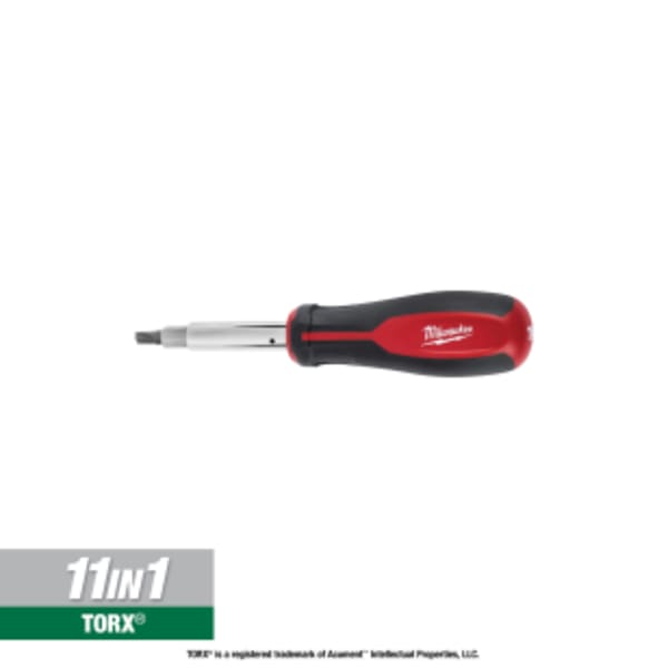 11in1 Multi-Bit Screwdriver W/SQ