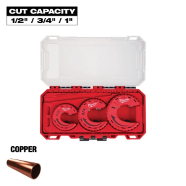 3 Piece Close Quarters Tubing Cutter Set