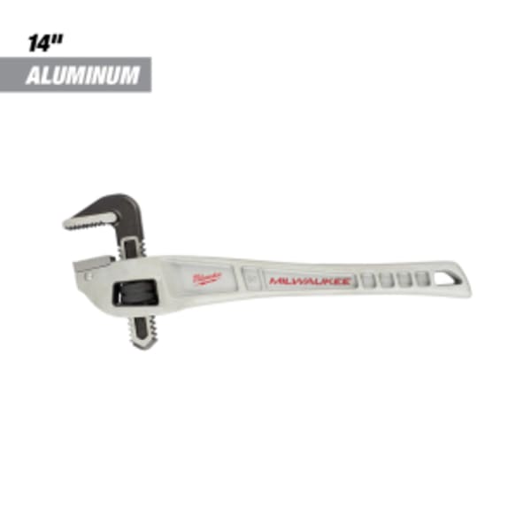 14" Aluminum Offset Pipe Wrench