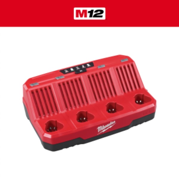 M12™ Four Bay Sequential Charger