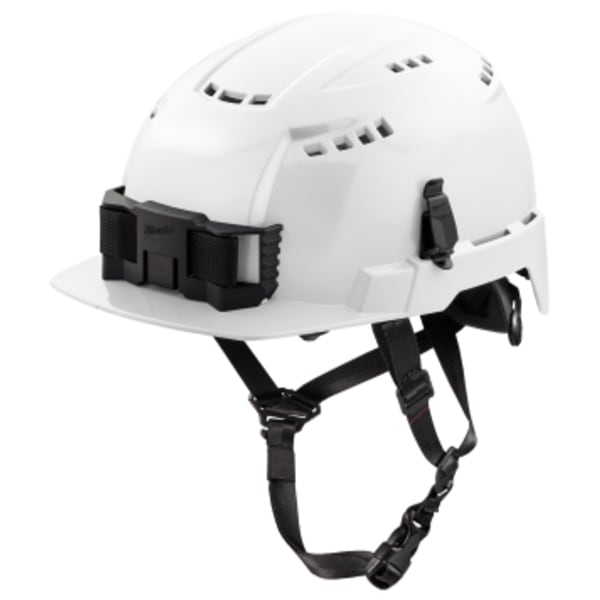 BOLT™ White Front Brim Vented Safety Helmet (USA) - Type 2, Class C