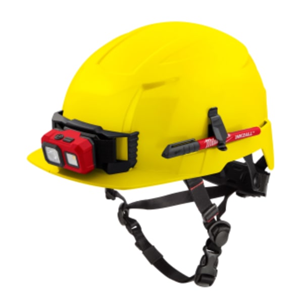 BOLT™ Yellow Front Brim Safety Helmet (USA) - Type 2, Class E