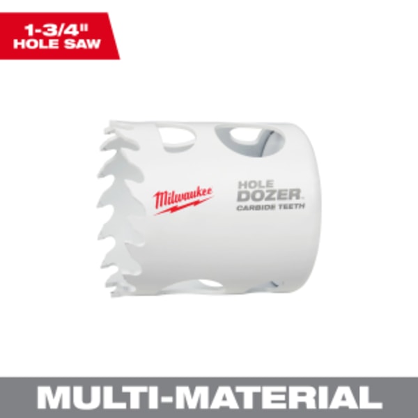 1-3/4" HOLE DOZER™ with Carbide Teeth Hole Saw
