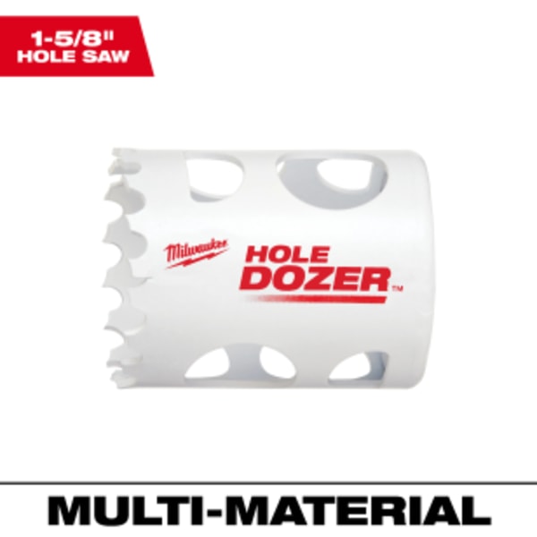 1-5/8" HOLE DOZER™ Bi-Metal Hole Saw