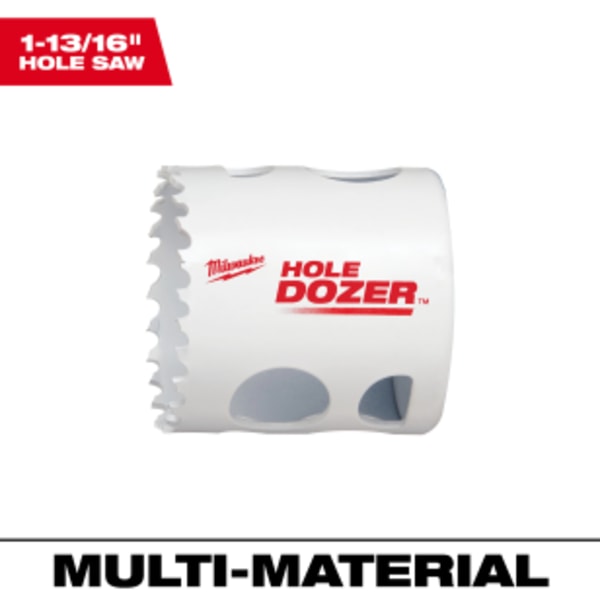 1-13/16" HOLE DOZER™ Bi-Metal Hole Saw