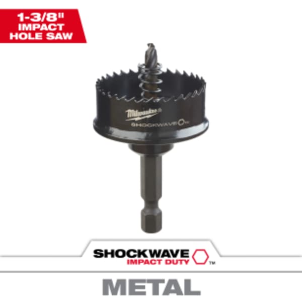 1-3/8" SHOCKWAVE™ Impact Duty Hole Saw