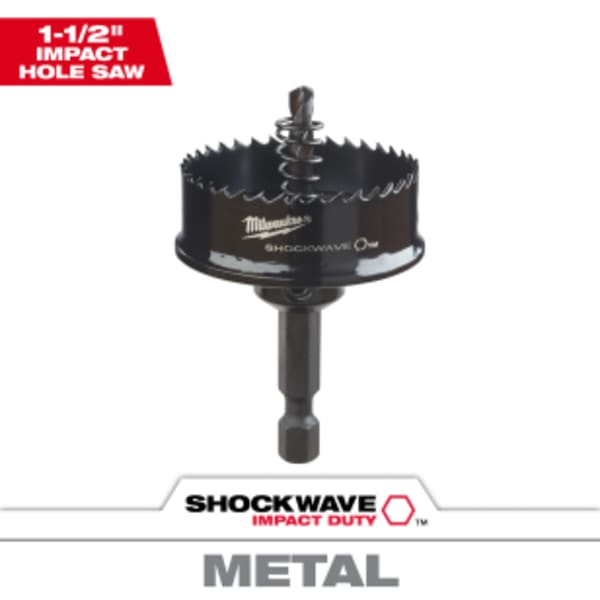 1-1/2" SHOCKWAVE™ Impact Duty Hole Saw
