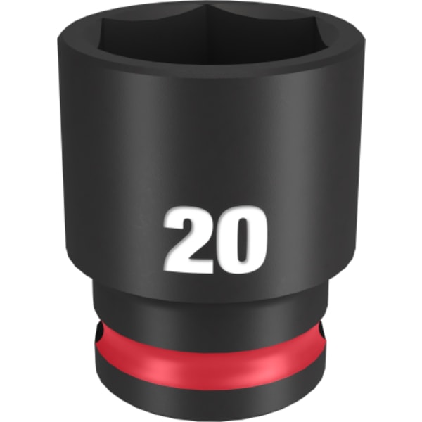 SHOCKWAVE™ Impact Duty 3/8" Drive 20MM Standard 6 Point Socket