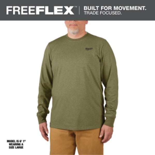 FREEFLEX™ Hybrid Work Tee - Long Sleeve