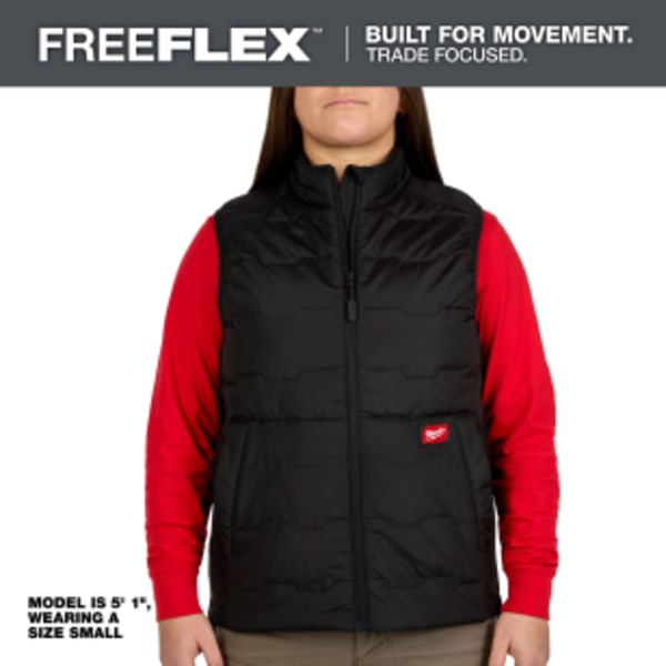 Women's FREEFLEX™ Lightweight Insulated Vest Black XS