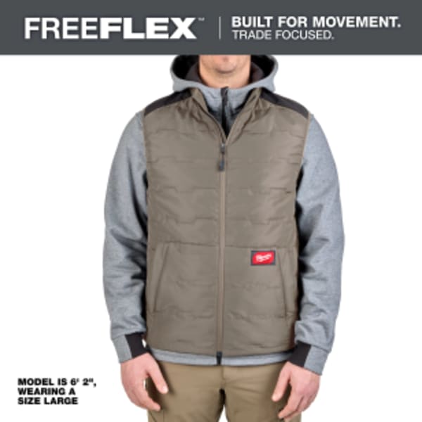 FREEFLEX™ Lightweight Insulated Vest Brown XL