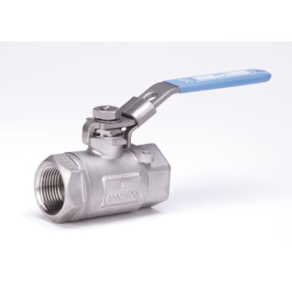 1/2" - FIP x FIP - Stainless Steel  Ball Valve - 2000 WOG, NXT Seat, Stainless Steel Ball