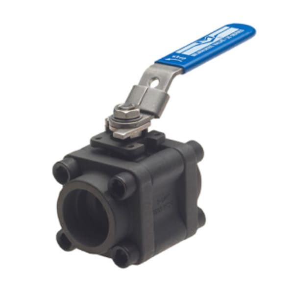 1-1/2" - Socket Weld - Carbon Steel  Ball Valve - 2000 WOG, NXT Seat, Stainless Steel Ball