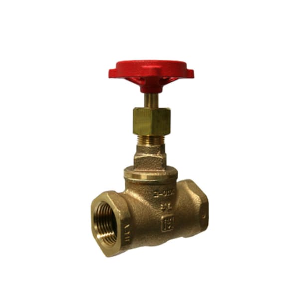 1/4" - FIP x FIP - Bronze  Globe Valve - 200 SWP - 400 WOG, Rising Stem, Bronze Seat, Bronze Disc