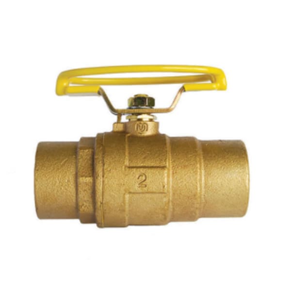 3/8" - SWT x SWT - Bronze, Full Port - Ball Valve - 150 SWG - 600 WOG, RPTFE Seat, Stainless Steel Ball -