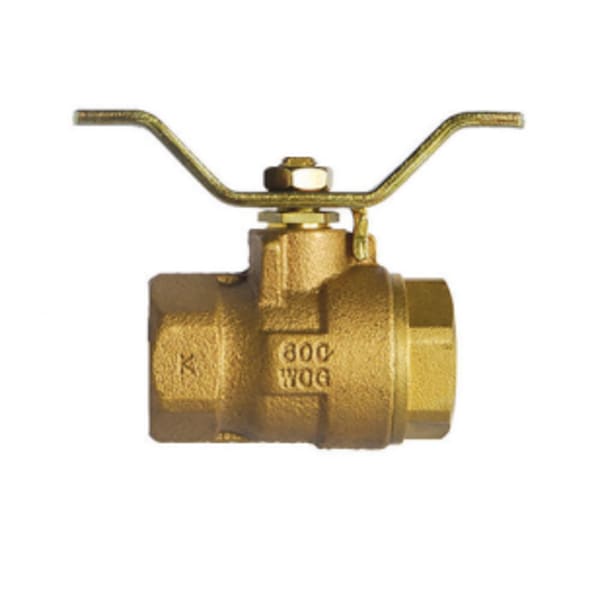 3/8" - SWT x SWT - Bronze, Full Port - Ball Valve - 150 SWG - 600 WOG, RPTFE Seat, Stainless Steel Ball -
