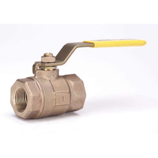 1/2" - FIP x FIP - Bronze, Full Port - Ball Valve - 150 SWG - 600 WOG, RPTFE Seat, Stainless Steel Ball -