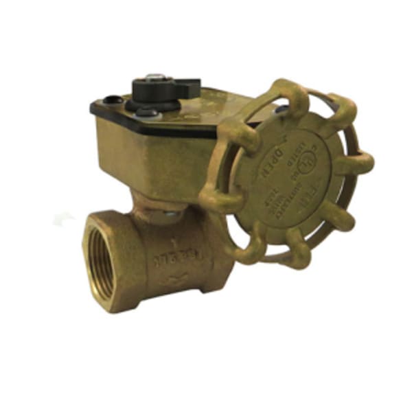 1-1/2" - FIP x FIP - Bronze, Full Port - Sprinkler Control Valve - 175 PSI, , Stainless Disc