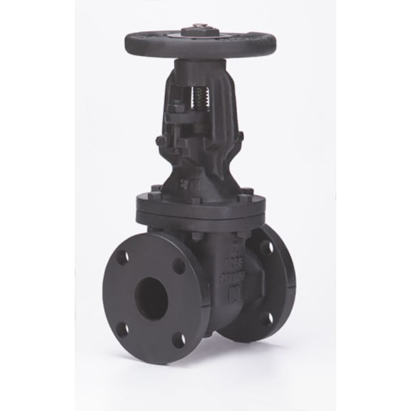 12" - Flange x Flange - Cast Iron  Gate Valve - 125 SWP - 200 WOG, OS&Y Stem, Iron Seat, Solid Wedge Disc  Low Lead