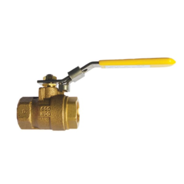 1/4" - FIP x FIP - Bronze, Full Port - Ball Valve - 150 SWG - 600 WOG, RPTFE Seat, Stainless Steel Ball -