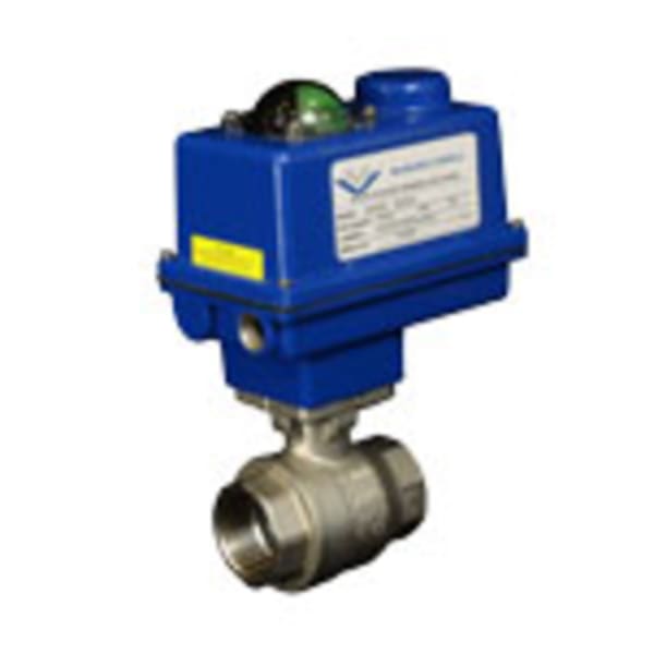 3/8" - FIP x FIP - Stainless Steel, Full Port - Ball Valve - 1000 PSI, PTFE Seat, Stainless Steel Ball -