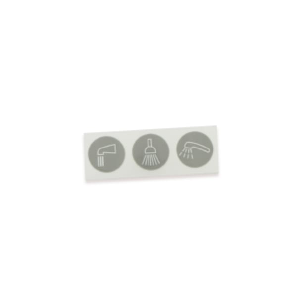Moen Shower Function Label, 3 Function Transfer Valve