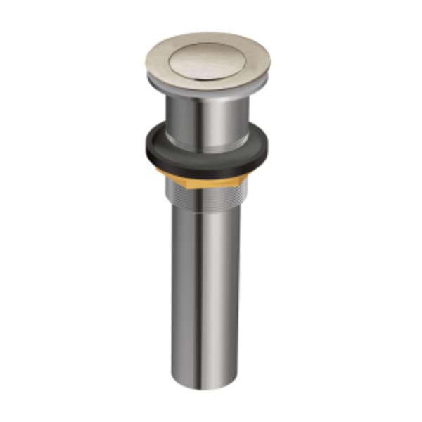 Moen Lavatory Pop-Up Drain Assembly without Overflow in Brushed Nickel