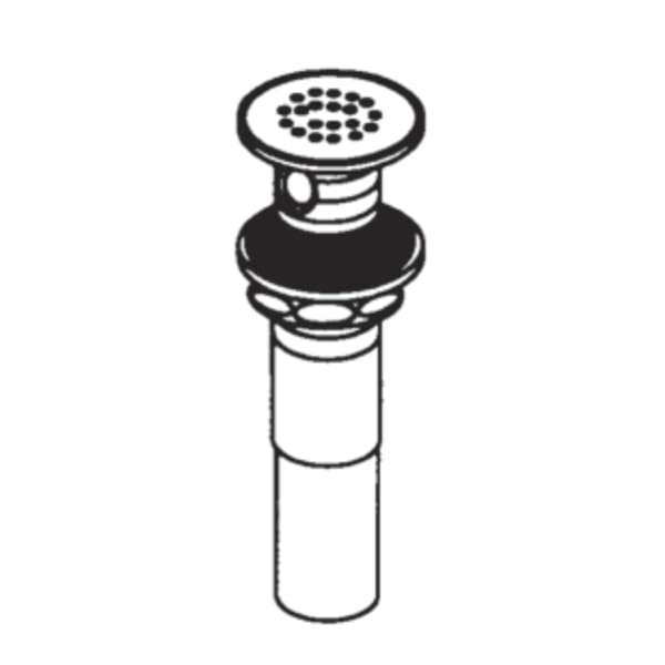 Moen 1-1/4 in. Commercial Lavatory Grid Waste Assembly Chrome Plated