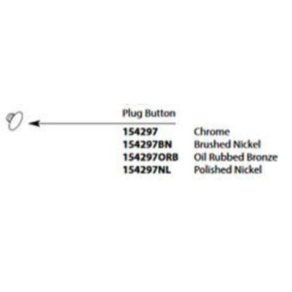 Moen Weymouth Slide Bar End Cap Oil Rubbed Bronze