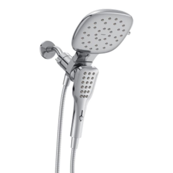 Moen Verso Chrome infinite 7" diameter spray head standard with handshower