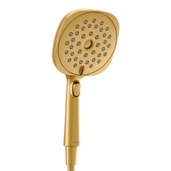 Moen Verso Brushed gold infinite 5" diameter spray head handshower