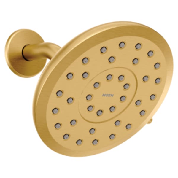 Moen Verso Brushed gold infinite 7" diameter spray head rainshower