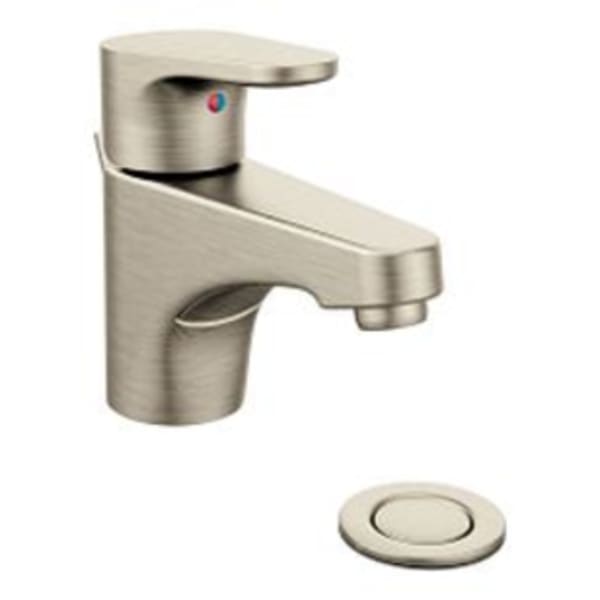 CFG Edgestone Brushed nickel one-handle bathroom faucet