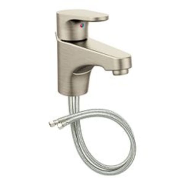 CFG Edgestone Brushed nickel one-handle bathroom faucet