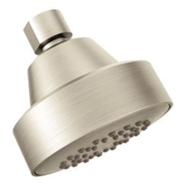 CFG Edgestone Brushed nickel one-function eco-performance showerhead