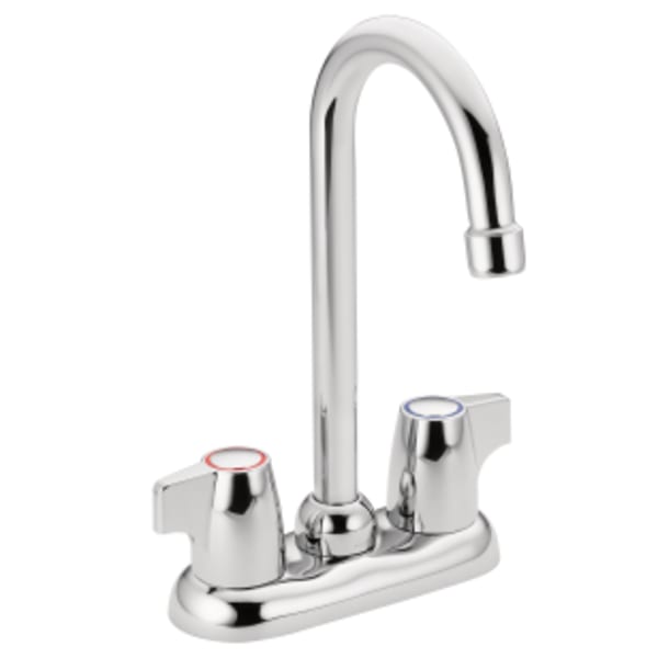 Moen Chateau 2-Handle High-Arc Bar Faucet in Chrome