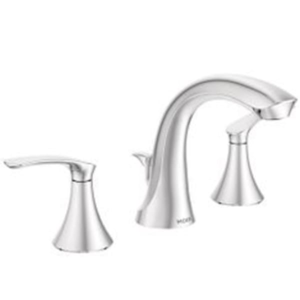 Moen Seena Chrome two-handle bathroom faucet