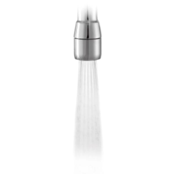 Moen Chrome includes vandal resistant rosetta spray aerator