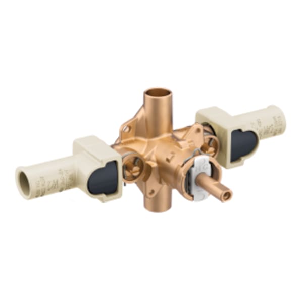 Moen M-Pact Posi-Temp Pressure-Balancing Valve with 1/4 Turn Stops