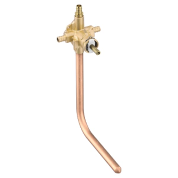 Moen M-Pact bulk pack Posi-Temp(R) 1/2" crimp ring PEX with cc/ips tub connection pressure balancing