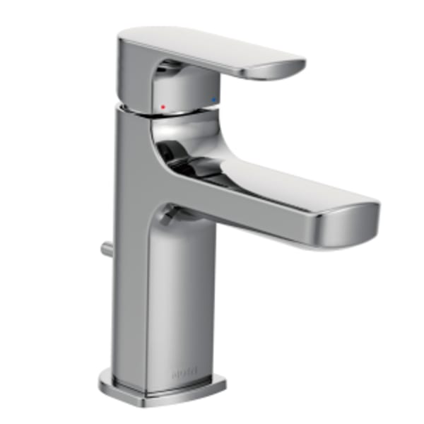 Moen Rizon Single Hole Single-Handle Bathroom Faucet in Chrome