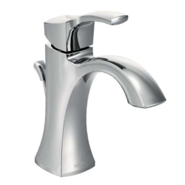 Moen Voss Single Hole Single-Handle High-Arc Bathroom Faucet in Chrome