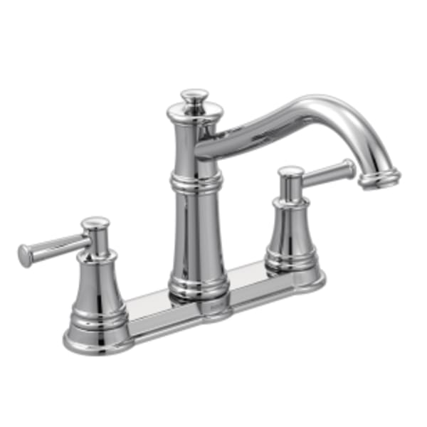 Moen Belfield 2-Handle Standard Kitchen Faucet in Chrome