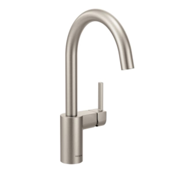 Moen Align Single-Handle Standard Kitchen Faucet in Spot Resist Stainless