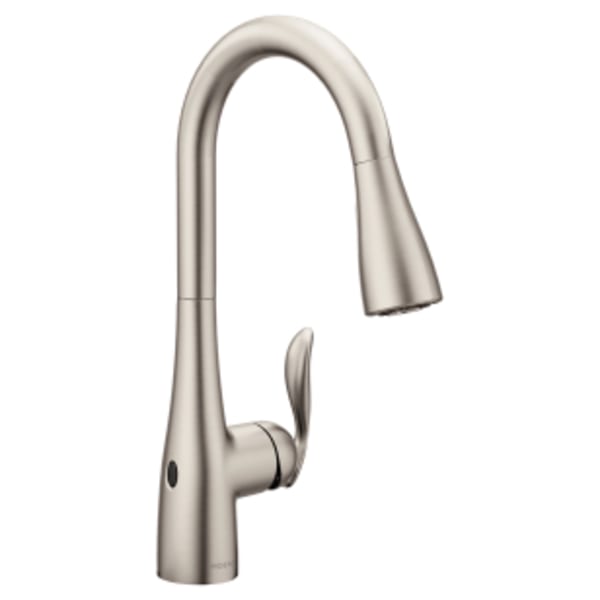 Moen Arbor Touchless Single-Handle Pull-Down Sprayer Kitchen Faucet with MotionSense Wave in Spot Resist Stainless