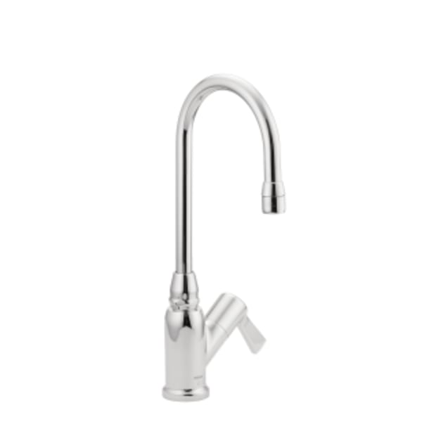 Moen M-DURA Commercial Bathroom Faucet, 9-3/4 In., 2.2 Gpm, Lever Handle in Chrome