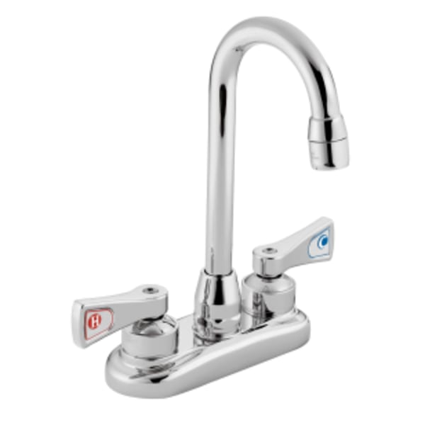 Moen M-DURA 2-Handle Bar Faucet in Chrome
