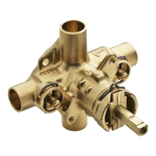 Moen 1/2 in. CC Connections Commercial Posi-Temp Rough-In Shower Valve with Integral Stops