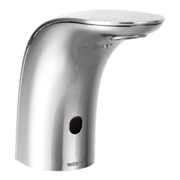 Moen M-POWER Electronic Single Hole Touchless Bathroom Faucet In Chrome