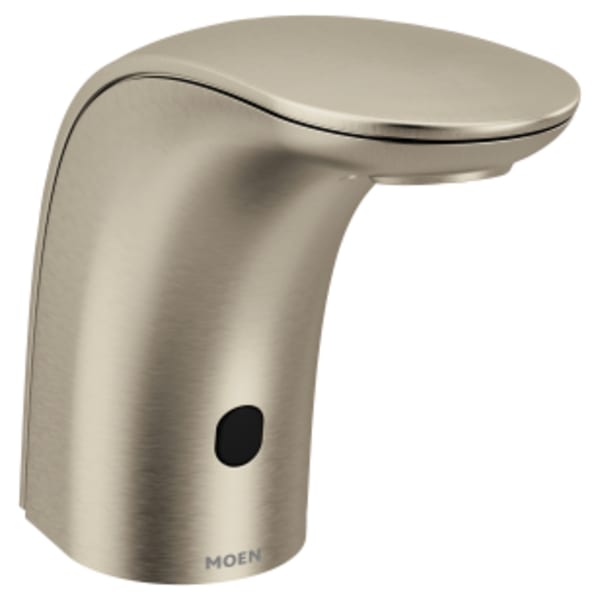 Moen M-POWER Brushed nickel hands free sensor-operated lavatory faucet